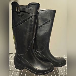 Puddleton Tall Rain Boots Size 9